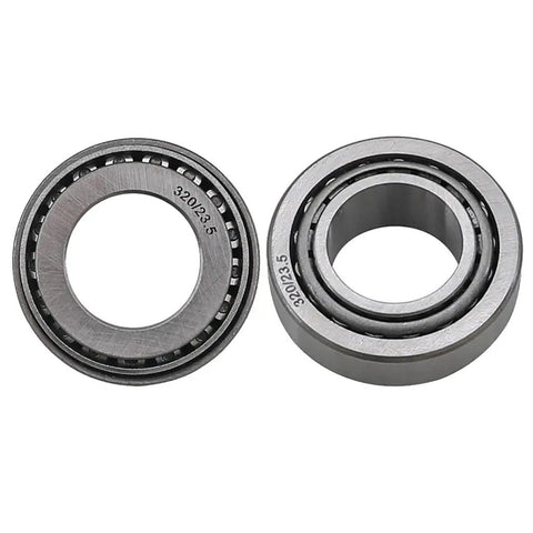 Badass Motorcycle Steering Head Stem Tapered Bearings Set 44 mm Od And 22 mm 23And5 mm Id in high-quality alloy steel, 2 pack.