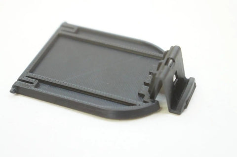 Heavy Duty Replacement Battery Cover And Door Hatch For L70 Stud Finder close-up view with snap fit 3D composite material.