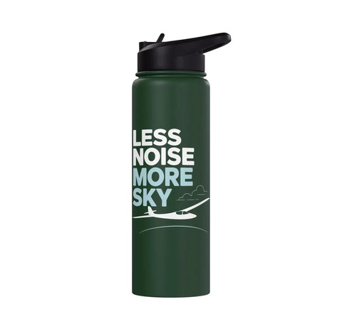 Sailplane Water Bottle For Glider Pilots And Aero Heads Stainless Steel Insulated Bottle Keeps Drinks Cold Or Hot Lightweight Durable