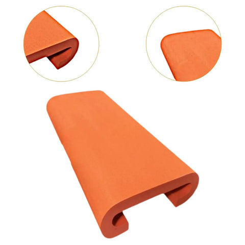 Dragon Boat Paddle Seat Cushion For Training And Competition On Water Rowing Machines Orange Foam Pad close-up