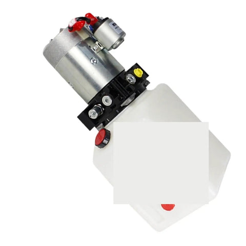 Heavy Duty 24V Hydraulic Power Pack For All Electric Stacker Trucks Pumping Station, compact motorized unit with robust design.