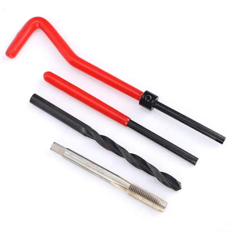 30 Piece Thread Repair Kit With Stainless Steel M6x1 Threaded Inserts And Drill Tap Wrench Set for aluminum auto parts