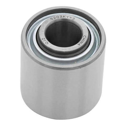 Double Row Angular Contact Planter Bearing 5203KYY3 with 0.64 inch bore and 1.57 inch OD, showcasing its sturdy design.