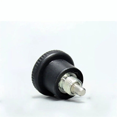 M10 Spring Plunger Locking Screw With Adjustable Stroke Socket Head Dowel Bolt Pro Grade Design Durable Plated Steel Finish for secure positioning.