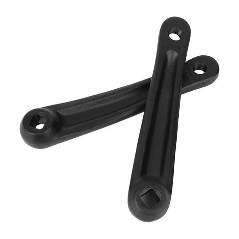 One Pair 170mm Bicycle Crank Arm For Electric Folding Hybrid Mountain And Road Bikes, Heavy Duty Alloy, Mid Drive Compatible