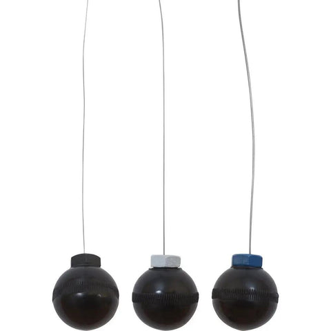 9 Inch Wire Burner Set, Color Coded, Set Of 3 with black balls and thin wires for easy control lathe burn tool for spindles, table legs