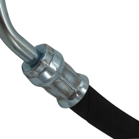 Close-up of hydraulic hose fitting for Hydraulic Hose Steering System For Left-Hand Drive Vehicles Direct Replacement GJ6A-32-420E