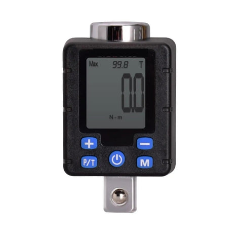 KWUHNJF High Precision Digital Torque Adapter With Large Screen Display showing LCD and control buttons for easy operation.