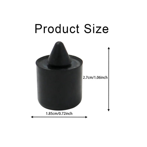 16.5mm Exterior Rubber Bumper Stop Cushion Repair Kit 4 Pack For F150 Ranger 2004 To 2011 And Lincoln Vehicles Easy DIY Install