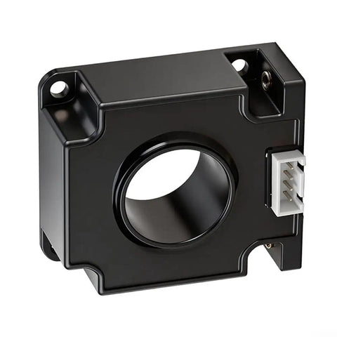 Hall Effect Current Sensor Module 100A 300A 500A For Industrial Power Systems With Low Heat, Anti Interference Design, Compact Metal Housing, Heavy Duty, High Precision Current Measurement Transducer, black metal housing