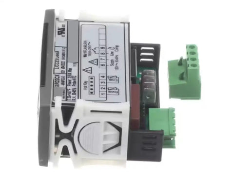 Replacement Temperature Control Module For 4N4FQU 001 04 2022 SA 12 T 32 To 140 Fahrenheit Three Point Five VA Max Version One Point Five RH Twenty To Eighty Five Percent Humidity Control Range, control module with green terminals