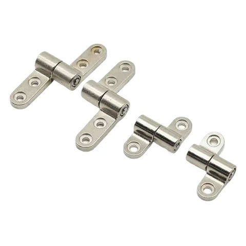 360 Degree Rotation Angle Positioning Mini Metal Torque Shaft Stop Damper Hinge With Soft Close Damping
