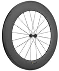 Carbon Road Wheelset 700c Matte Finish Clincher With 88mm Rim Brake For Fast Lightweight Rides, high-strength carbon construction.