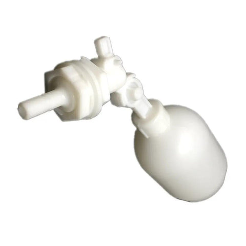 One Quarter Inch Tube Float Valve Kit For RO Water Systems Push In Connect Pipe Hoses Ball Valve And Fifteen Foot White Pipe