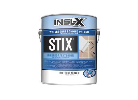 Bond Stix GL4 Primer Bonding Stix For Glossy Surfaces, paint can with label showing brand and product details