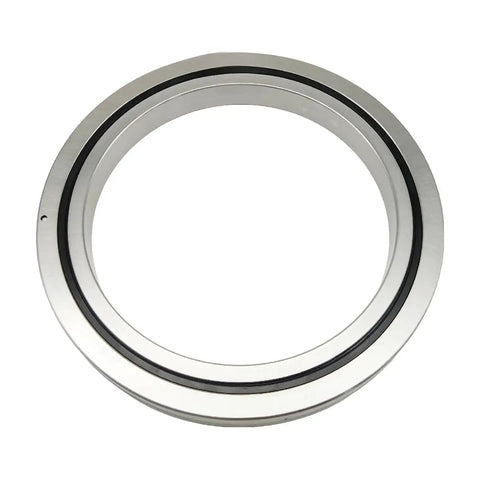 Premium Crossed Roller Bearing For Industrial Robotics And Automated Systems Providing Butter Smooth Linear Motion And No Hassle Heavy Duty Rotation For Quick Machine Swaps And Shop Ready Upgrades, aluminum with black seals.