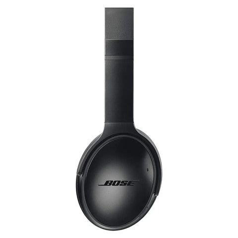 Premium Wireless Bluetooth Headphones Delivering Game Changing Noise Cancellation And Seamless Alexa Access For Lock In Music Vibes And Zero Stress Comfort All Day Long In Black, featuring a sleek black design and Bose branding.