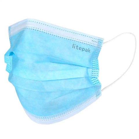 All Day Comfort 2000 Count 3 Ply Disposable Face Masks For Adults With Nose Wire Breathable Protective Covering
