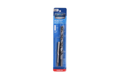 12.0x1.25 Tap And Drill Set With 27 64 Inch Drill Bit Pro Grade High Carbon Steel Plug Tap For Hand Threading Precise Threads And Easy Cut Combo