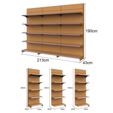 Legit Five Tier Metal Shelving Unit With Warm Wood Finish Heavy Duty Adjustable Storage Rack dimensions and design layout