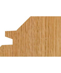 Pro Grade 45 Degree Lock Miter Router Bit With Two Inch Diameter And Half Inch Shank Two And Three Eighths Inch Overall Length cross-section