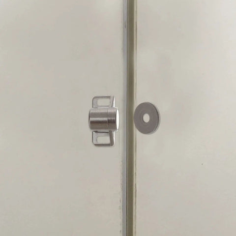 Magnetic Cabinet Door Catches 4 Pack Heavy Duty Drawer Push Latches for Closets Wardrobes Cupboards and Furniture Doors