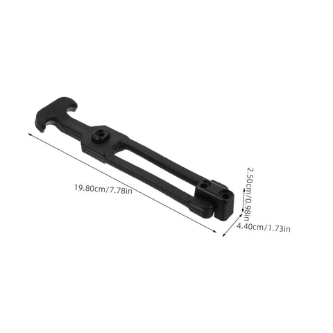 Beefy Rubber Draw Latches 2 Pack For Tool Boxes And Coolers High Load Capacity T Handle Hasp Indoor Outdoor Use Easy Install Durable Design For Golf Carts And Outdoor Gear