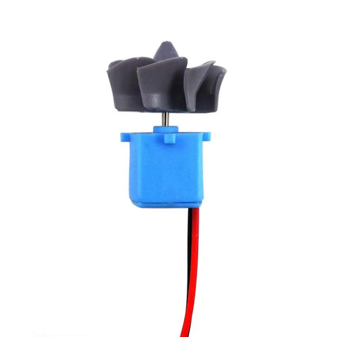 Wind Hydroelectric Generator Model For STEM Classrooms, Hands On Renewable Energy Teaching Kit With Quick Assembly Parts visible