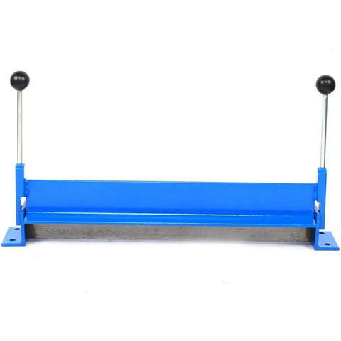 Heavy Duty 760mm Sheet Metal Brake, Adjustable 0 To 90 Degree Steel Bender, built tough with blue finish for precision bending.