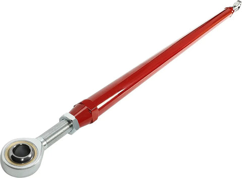 4.5 To 8 Inch Lift Adjustable Track Bar For Dodge Ram 1500 2500 3500 4WD Tubular Relocation Bracket Front Track Rod For Off Road Stability No Fuss Install Built Beefy Heavy Duty Steel For Rock Solid Steering red steel adjustable track bar with rod end