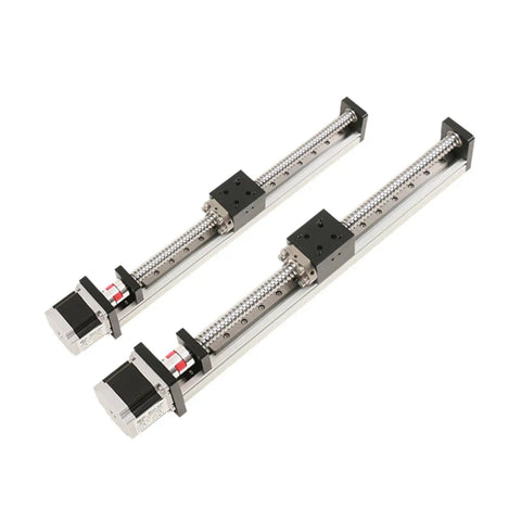 Rock-Solid Motion CNC Linear Guide Stage Rail and Ball Screw Slide Table with Nema 23 Motor Module for 3D Printers and XYZ Robotic Arm Kit