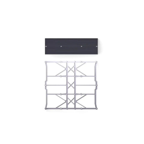 Quick Change Accessory For 3D Printers No Sweat Module Swap Mount, steel bracket and reinforced plate for Snapmaker A350 A250 F350.