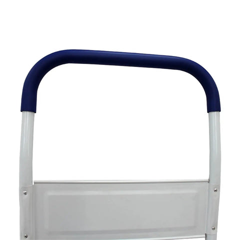 Heavy Duty Platform Truck Cart Dolly With Steel Frame And Rubber Wheels, Folding Flatbed Hand Cart For Warehouse Use, Easy One Step Fold, Durable Rolling Cart To Move Heavy Loads Quickly. Top handle and folding steel frame