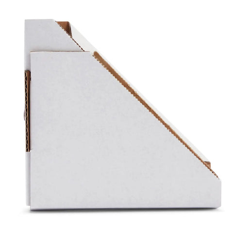 Super Tough Adjustable Cardboard Corner Protectors Designed For Picture Frames And Artwork, white cardboard corner protector profile.