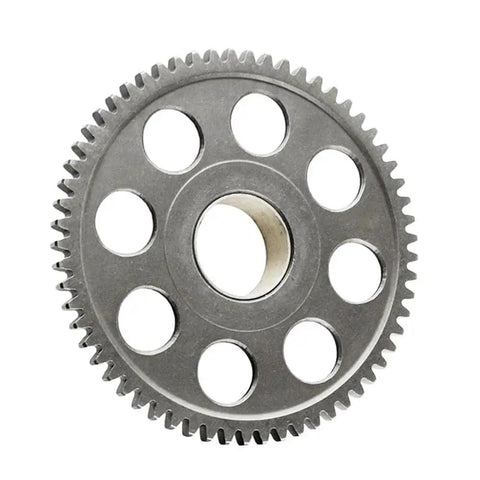 Dead Nuts Reliable One Way Bearing Starter Clutch Gear Assembly Kit Fits Apria Pegaso Ga650 And Brp Can Am Ds650 silver gear with holes.