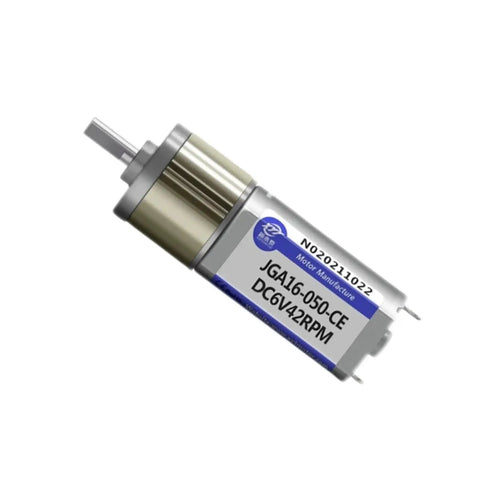 Rock Solid 6V And 12V DC Gear Motor Featuring Slick Speed Reduction Gearbox Reversible Spin And Badass Torque.