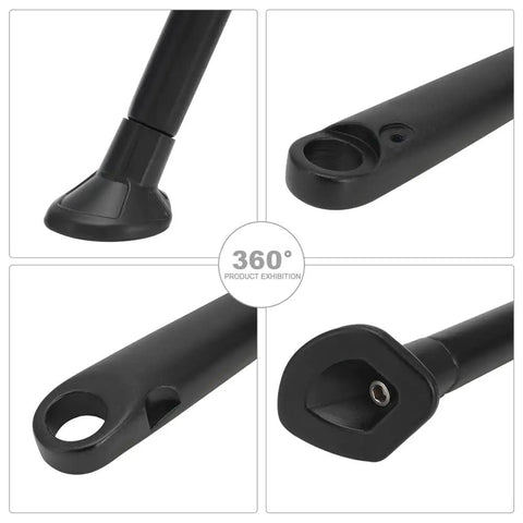 Dirt Bike Kickstand Built Tough 7075 Aluminum With Springs And Bolts Fits 150 200 250 300 350 400 450 500 505 530 EXC XC XCW XCF XCFW EXCF EXCR XCRW Supermoto Enduro Motocross Black close-up