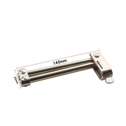 Hose Pinch Pliers And Line Clamp Set For Brake Lines, Quick One Handed Screw Lock Clamp Tool For Reliable Line Shutdown During Service, Perfect For Shops, Mobile Mechanics, And Field Repairs, 140mm metal clamp