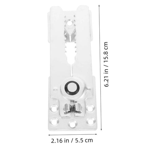 Heavy Duty Sectional Sofa Connector Brackets For Couches And Modular Furniture With Solid Steel Fasteners 6.21" Long Bracket