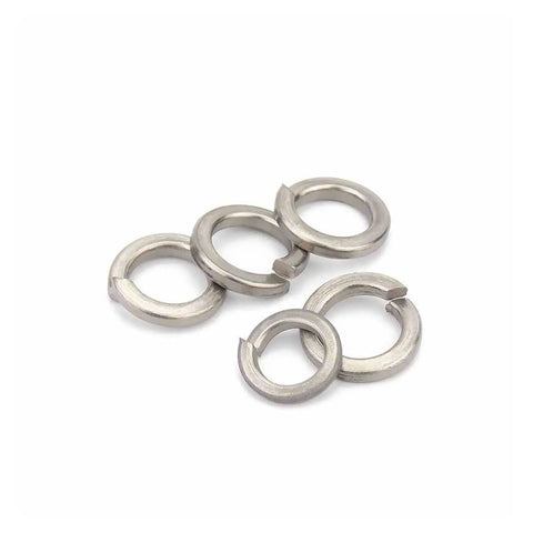 Heavy Duty Spring Lock Washers for Industrial Fasteners in M2 TA2 and M24 Sizes, Corrosion Resistant, Precision Smooth Surface Burr-Free