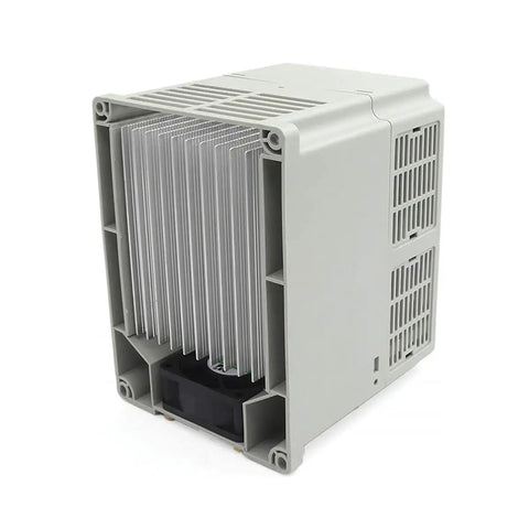 Beefed Up 1.8KW ATC Water Cooled Spindle Kit inverter view showing 2.2KW 220V VFD housing for CNC router milling and engraving.