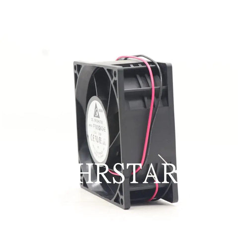 Top Tier 24 Volt DC Axial Cooling Fan, 92mm size, designed for smooth airflow in server racks and gaming rigs.
