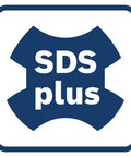 SDS-Plus logo for 25 Piece SDS-Plus Bulldog Rotary Hammer Bit Set 3/8 Inch By 12 Inch, Two Cutter Head For Faster Drilling.