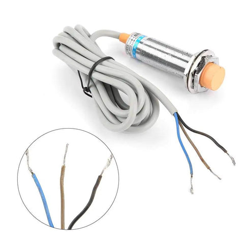 Proximity Switch 10mm Sensing Range 6 To 36 VDC Capacitive Sensor Switch NPN Normally Closed Output Three Wire Pro Grade