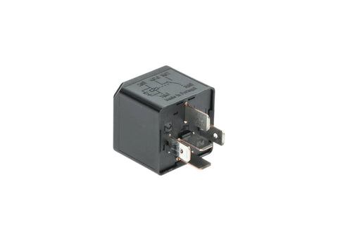 Mini Change Over Relay 24V DC 5 Pin 20 And 10 Amp Automotive Electrical Relay For Car Truck Marine Applications Compact High Performance Switch Ideal For Electrical Systems In Cars SUVs Boats RVs And Industrial Equipment Ready To Roll, black plastic 5-pin relay