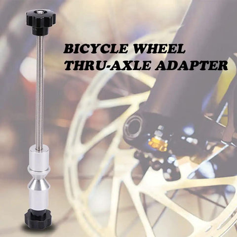 Pro Grade Bike Wheel Truing Stand With Thru Axle Adapters Aluminum Hub Repair Tool For 12mm 15mm And 20mm Front