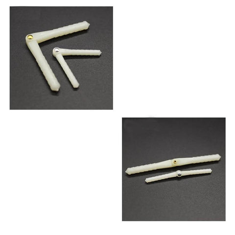 10Pcs RC Airplane Plastic Pin Hinges for RC Planes And Helicopters DIY Model Wing Parts 2.5x43mm 4.5x67mm two sizes