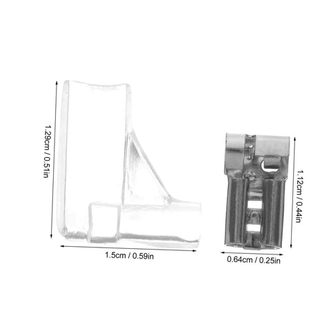 100 Pack Copper Crimping Terminal Connectors Female Wire Terminals For Quick Disconnects Pure Copper Construction dimensions