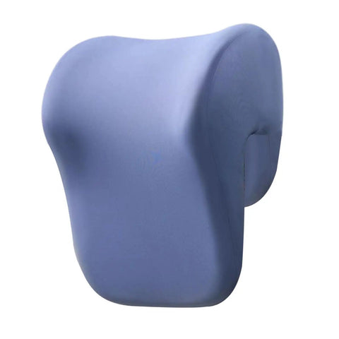 All Day Office Comfort Neck Pillow For Desk Memory Foam Headrest Washable Cover Multi Use Chair Cushion Front View