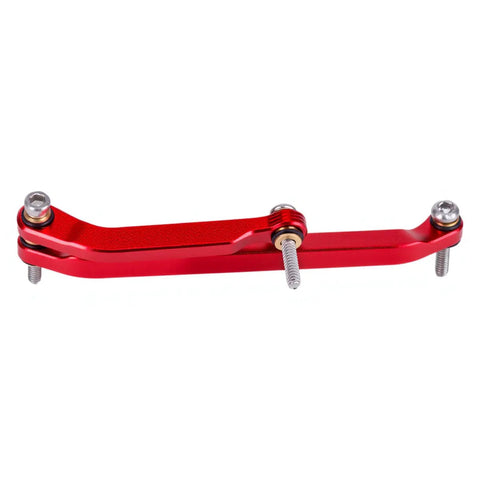 High Clearance Chassis Link Set For 1/30 Axial SCX30 RC Crawler, Aluminum Suspension And Steering Links, Red Kit, CNC machined part
